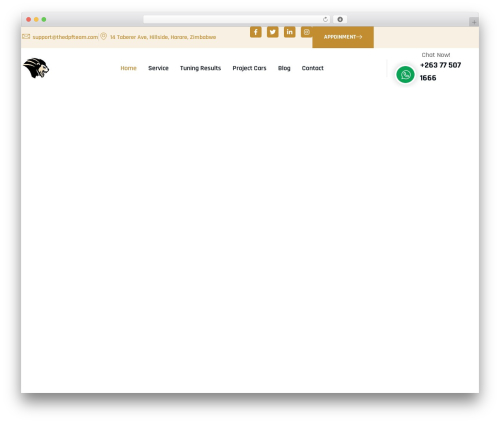 WordPress theme Hackery - thedpfteam.com