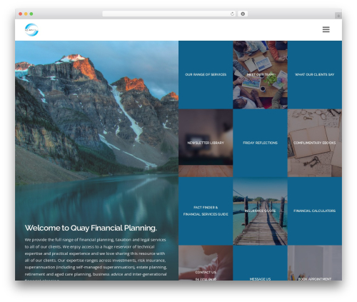 Slide in WordPress plugin - quayfp.com.au