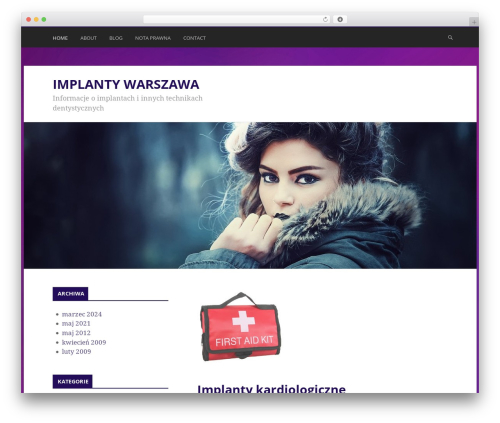 Buntu WordPress theme - implantywarszawa.com Buntu WordPress theme - implantywarszawa.com