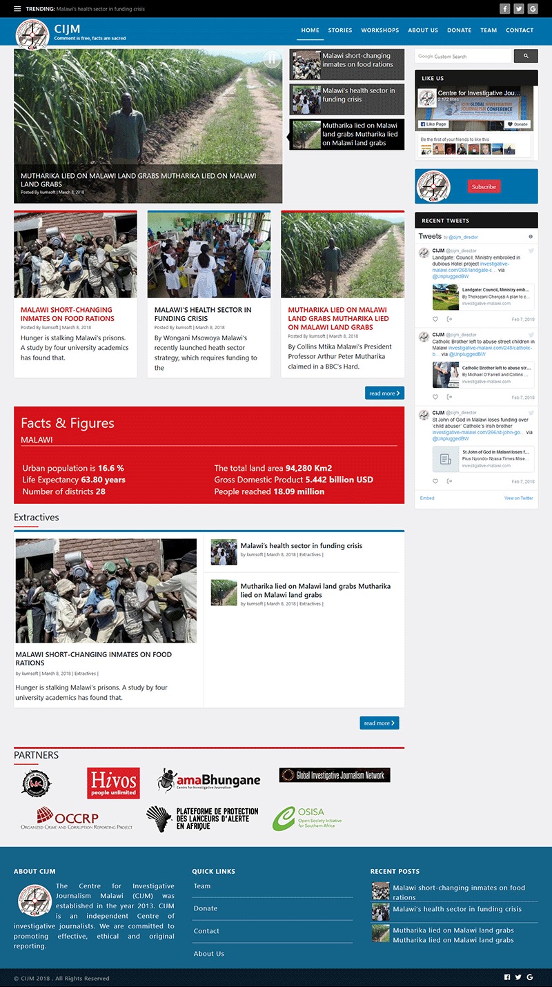 CIJM Theme WordPress theme by Kumsoft Systems, Maverick Maven Co