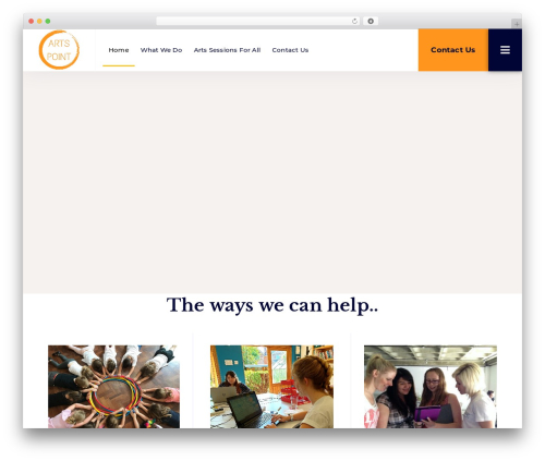 SCUOLA WP theme - artspoint.co.uk