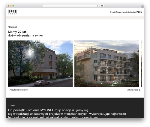 theme WordPress theme - myonigroup.com