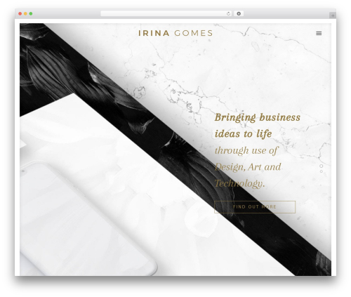 Uncode core WordPress plugin - irinagomes.com