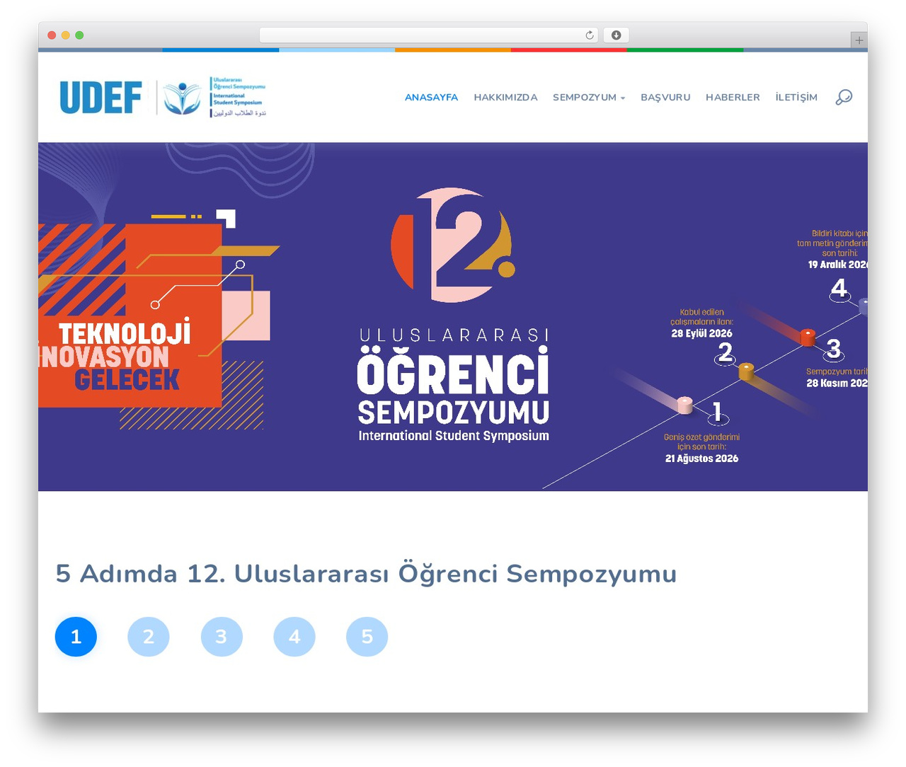 Utouch theme WordPress - internationalstudentsymposium.com