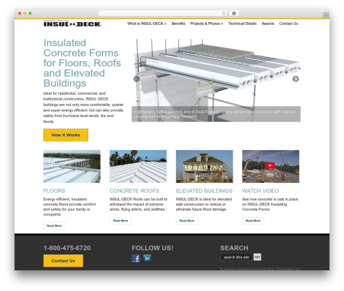 WordPress theme discoverpro - insuldeck.com