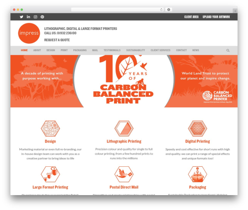 Wp timelines WordPress plugin - impressprint.co.uk