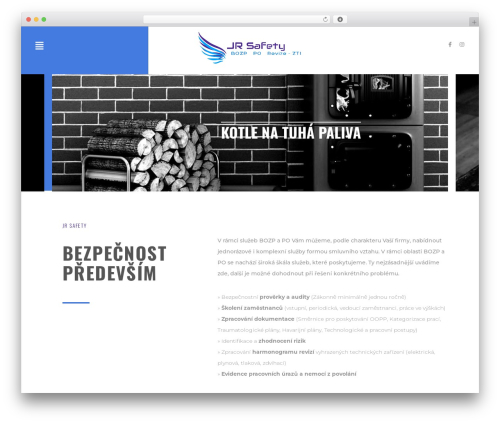 WordPress theme Innobuild - jrsafety.cz