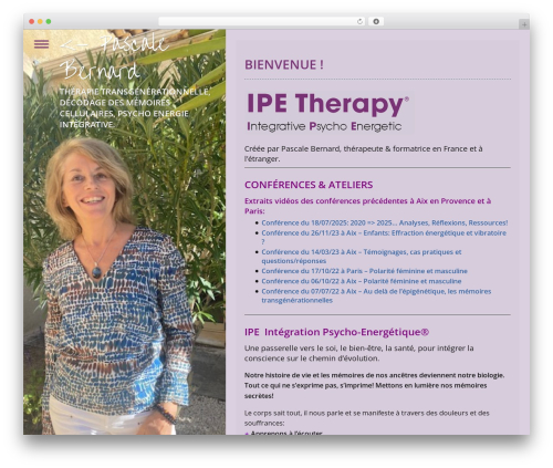 WP theme Split Me - ipe-therapy.fr