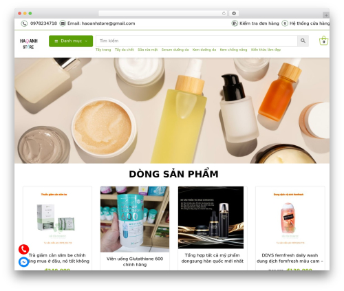 Devvn quick buy WordPress plugin - myphamhanskinaz.com