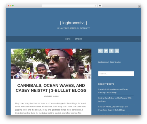 Theme WordPress Splinter - legbracestv.com Theme WordPress Splinter - legbracestv.com