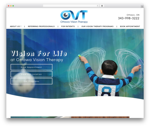 Bootstrap components master WordPress plugin - visiontherapyottawa.com