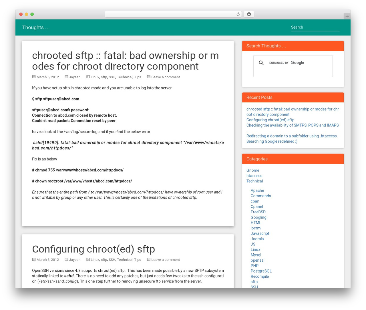 WordPress theme materialwp - jayeshjayan.com