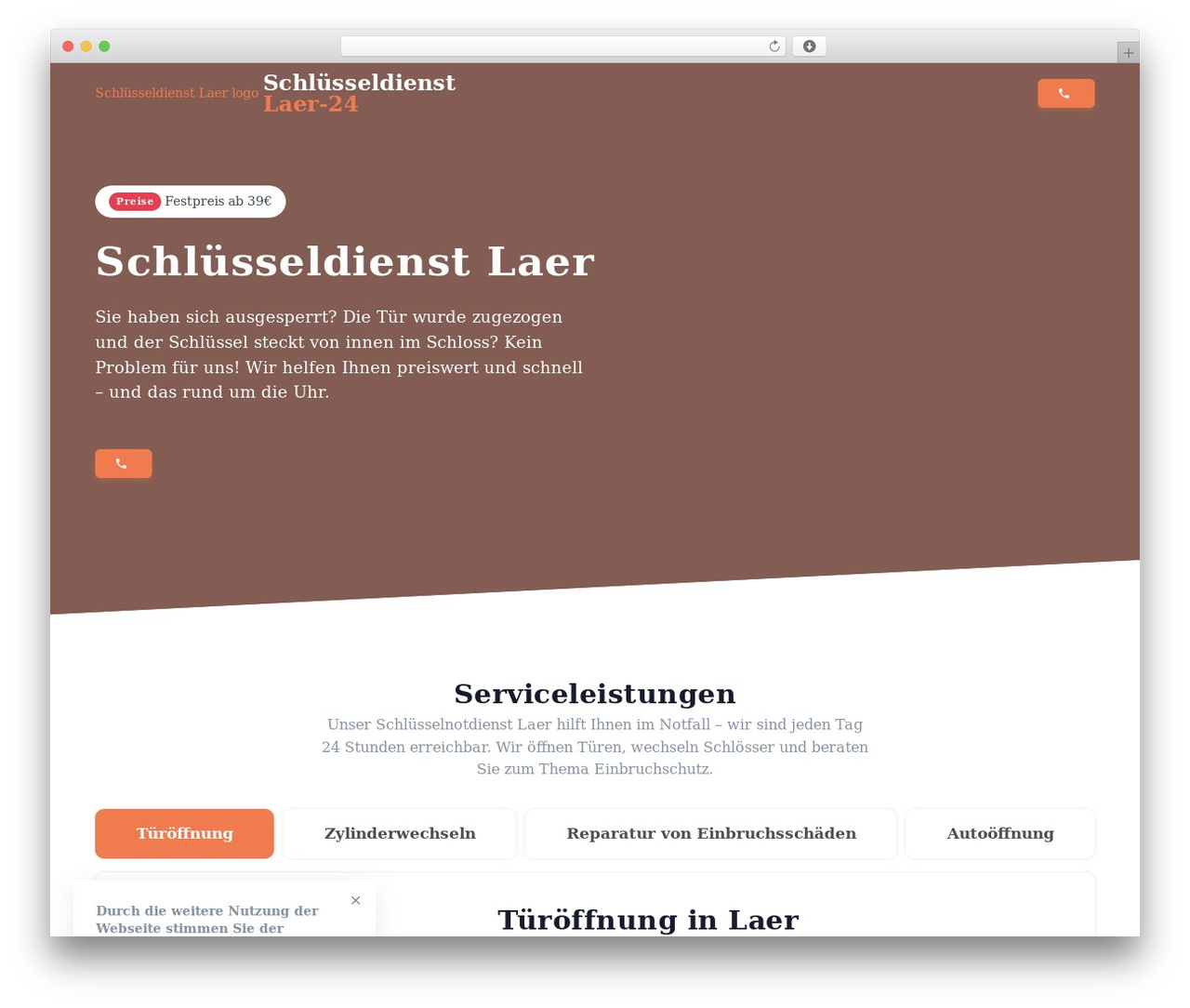 WordPress theme multisite - schluesseldienst-laer24.de