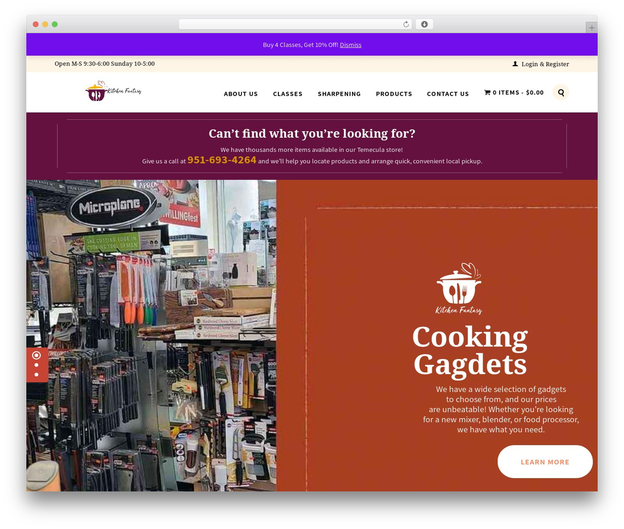 Basil WordPress ecommerce theme - kitchenfantasy.com Basil WordPress ecommerce theme - kitchenfantasy.com