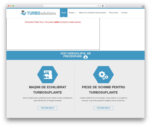BootstrapWP theme WordPress - turbosolutions.ro