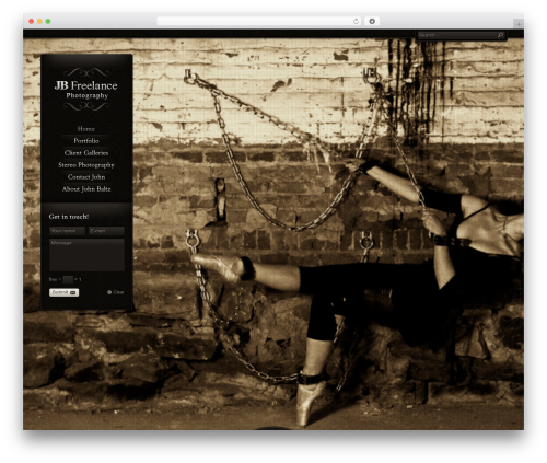 Chocolate WP WordPress gallery theme - ws.baltzphoto.com