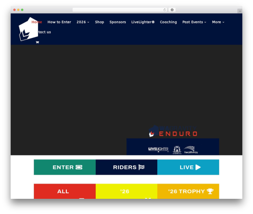 Divi WordPress theme - wagravityenduro.org