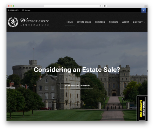 Envision WordPress theme - windsorestatesales.com