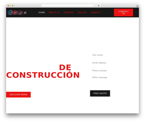 Tficon box WordPress plugin - andrewsconstruct.com