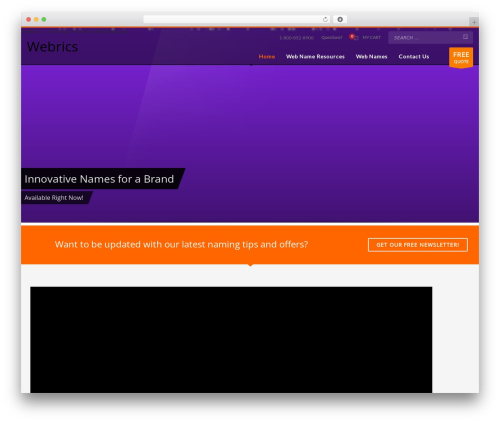Kallyas WordPress theme - webrics.com