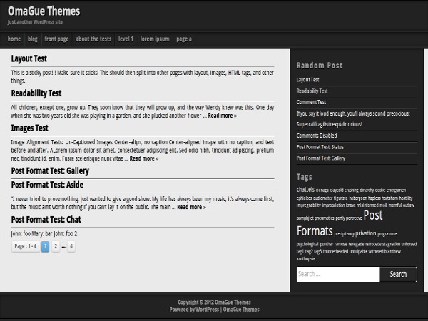 OmaGue WordPress theme by Deny E.Wicahyo