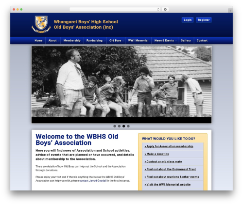 Responsive best free WordPress theme - wbhsoba.co.nz