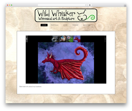 Slider Responsive WordPress Theme WordPress website theme - wildwhisker.com