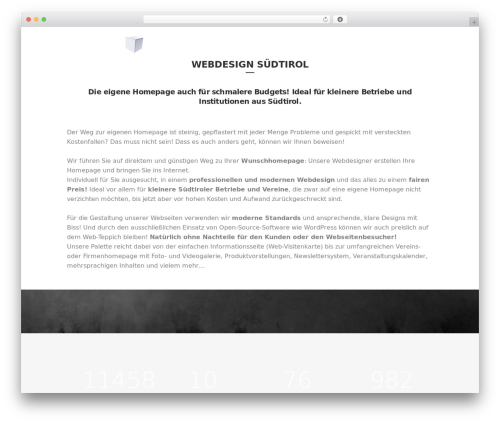 Theme WordPress Bridge - websache.it