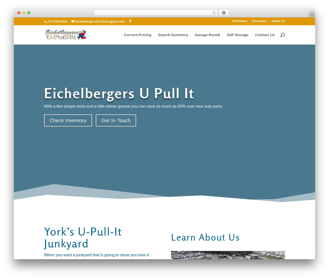 Theme WordPress Divi - upullit.jksalvageco.com
