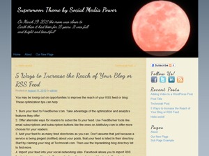 Theme WordPress Supermoon Theme WordPress Supermoon