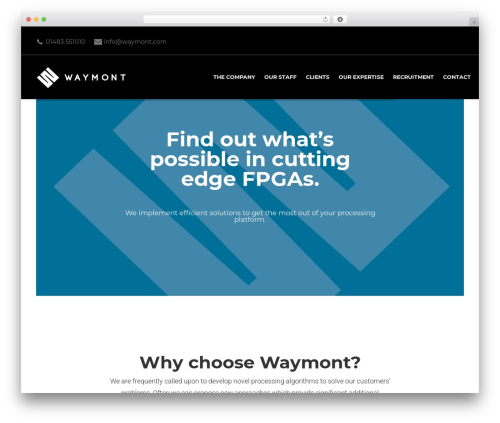 WordPress theme ImageLess - waymont.com