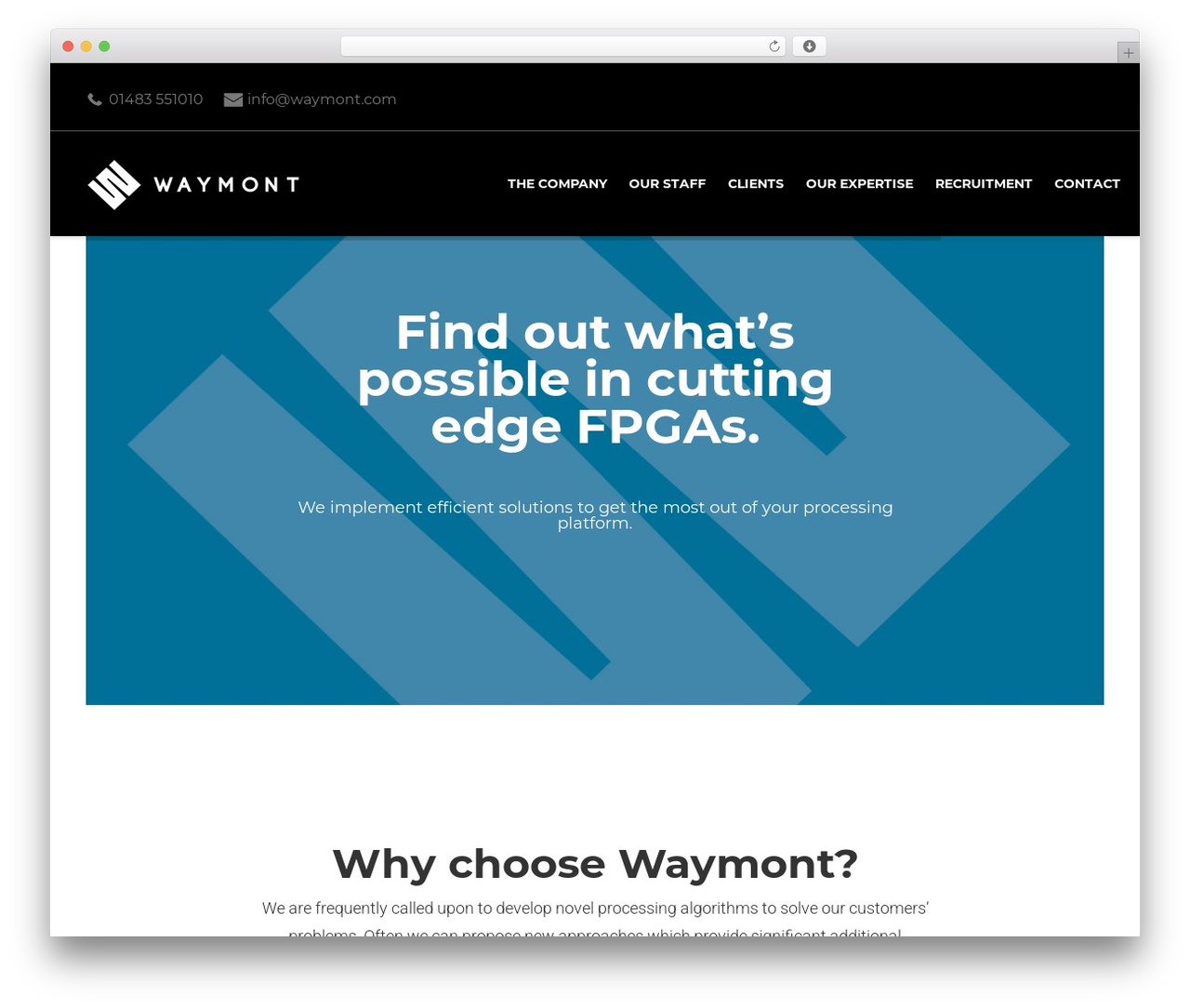 WordPress theme ImageLess - waymont.com