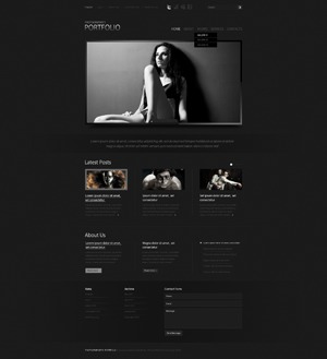WordPress Theme Number WP theme by Template_Help.com
