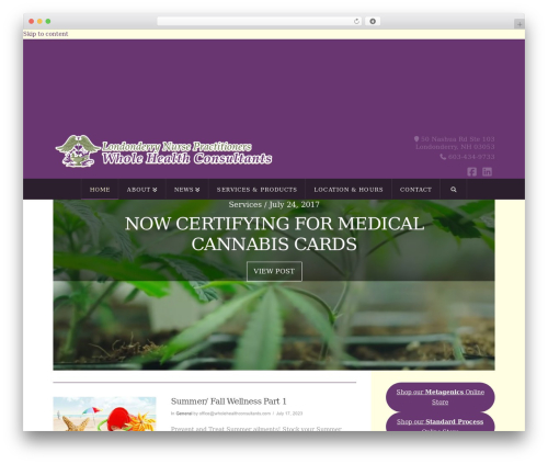 X email mailchimp WordPress plugin - wholehealthconsultants.com