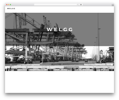 Zerif PRO WordPress theme - welgg.com
