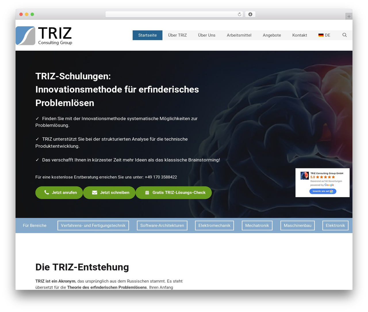 GeneratePress Child WordPress theme - triz-consulting.de