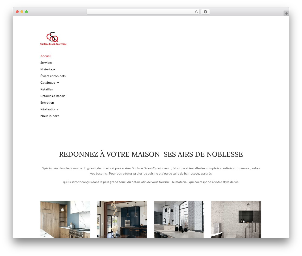 Theme WordPress Divi - surfacegraniquartz.com