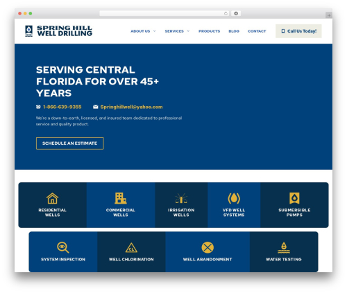 Automattic for agencies client WordPress plugin - springhillwell.com
