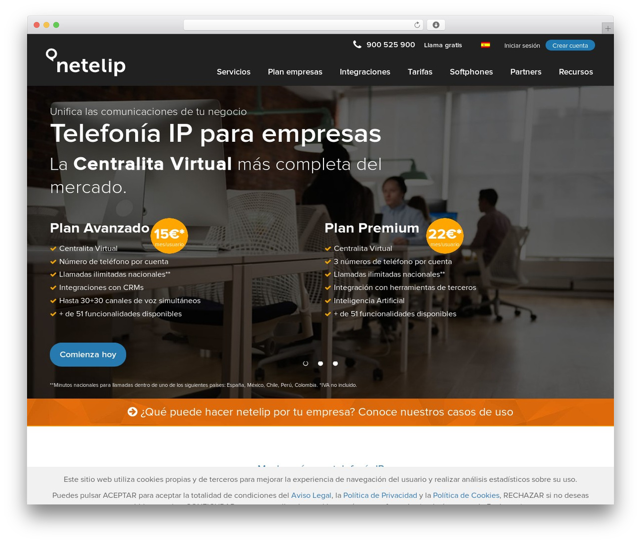 WP theme netelip - netelip.com