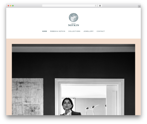 Basically Bootstrap 4 premium WordPress theme - rebekkanotkin.com