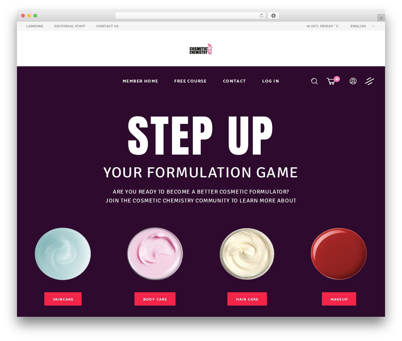 Buzzy WordPress theme - cosmetichemistry.com Buzzy WordPress theme - cosmetichemistry.com