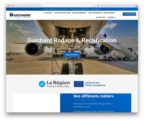 Divi theme WordPress - rodageguichard.com