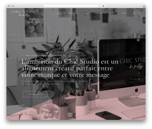Imogen WordPress theme - airchicdesign.com