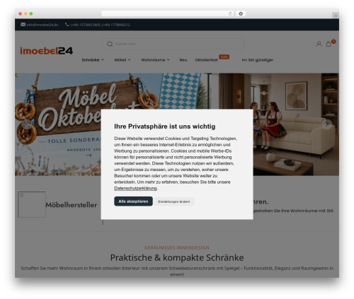 PicoStrap5 Child Base WordPress theme - imoebel24.de