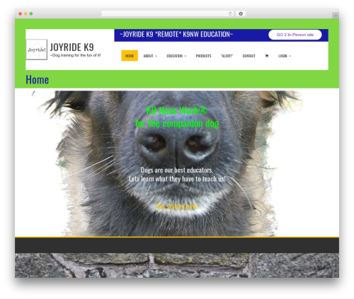 Total Plus WordPress theme - joyridek9.education Total Plus WordPress theme - joyridek9.education