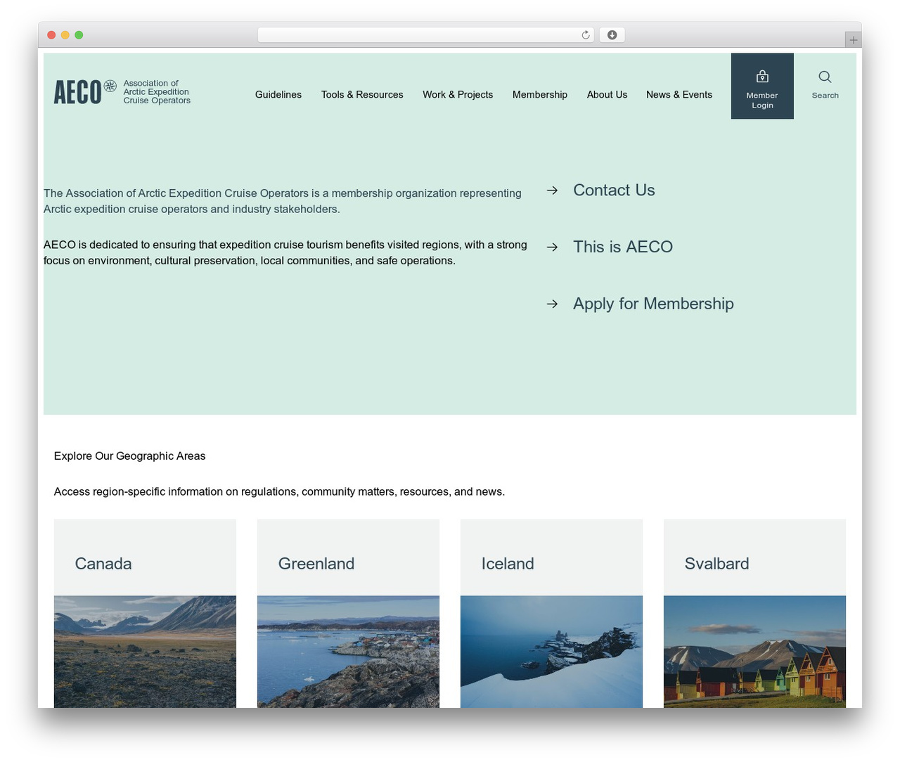 WordPress theme AECO - aeco.no