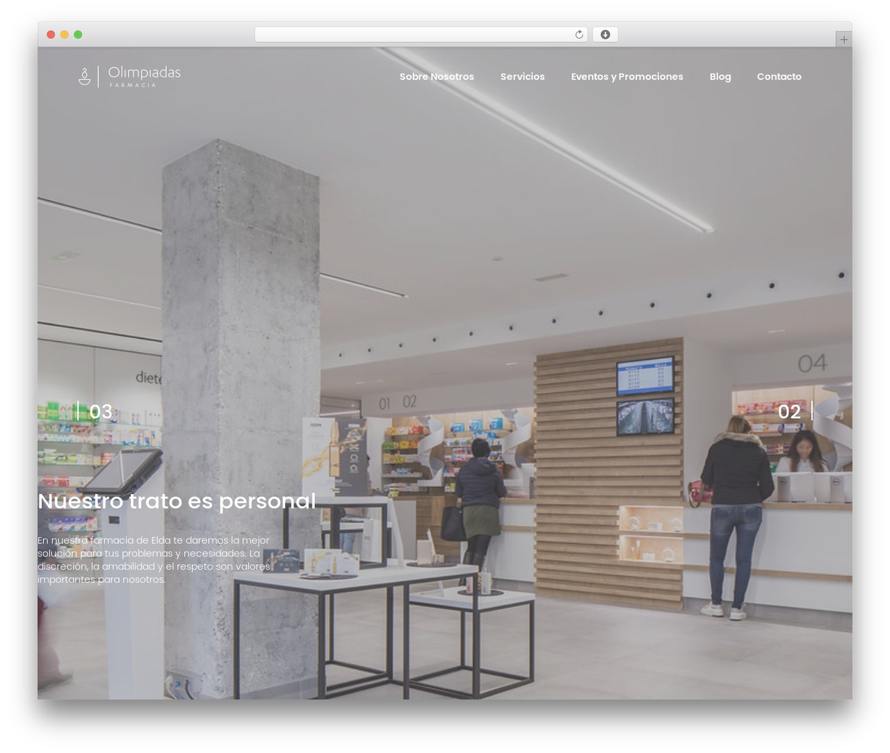 WordPress theme Bazaar - farmaciaolimpiadas.com