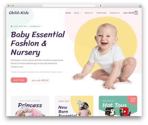Adsbulkdiscounts WordPress plugin - childnkids.com