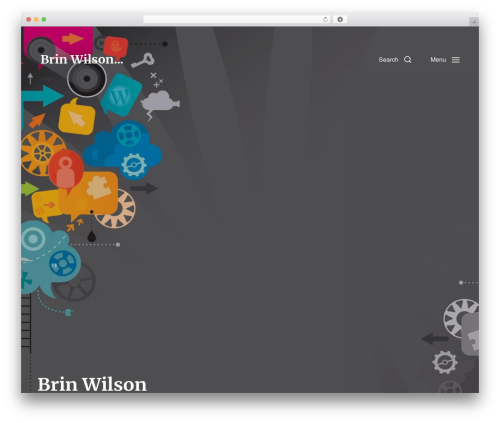 Chaplin theme WordPress - brinwilson.com