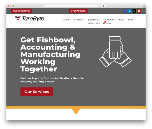 Divi WordPress theme - tarabyte.com